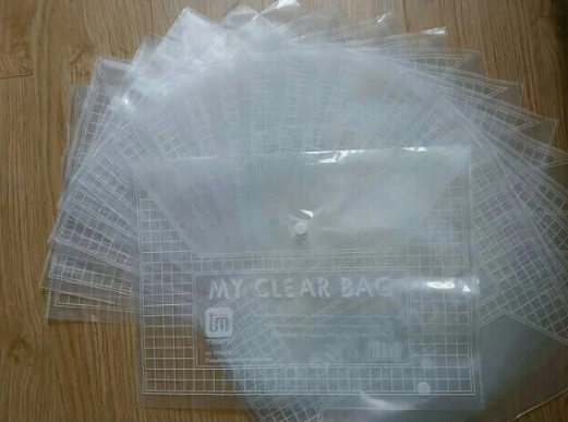 Túi Clear bag F4 dày (20 chiếc/tập)