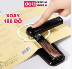 Bấm ghim xoay chiều Deli