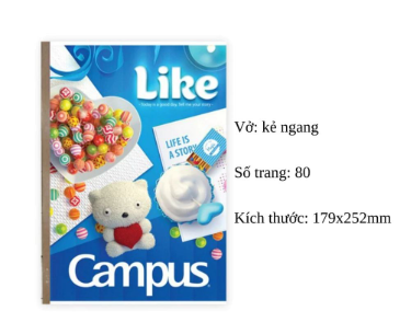 Vở Campus 80 trang