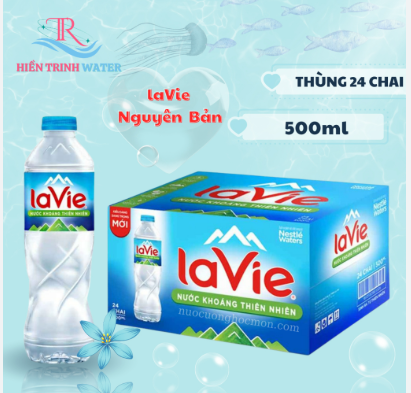 Nước uống lavie 500ml (24 chai/ thùng)