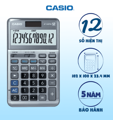Máy tính Casio JF - 120FM (cái)