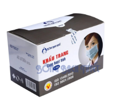 Khẩu trang than hoạt tính (Hộp)