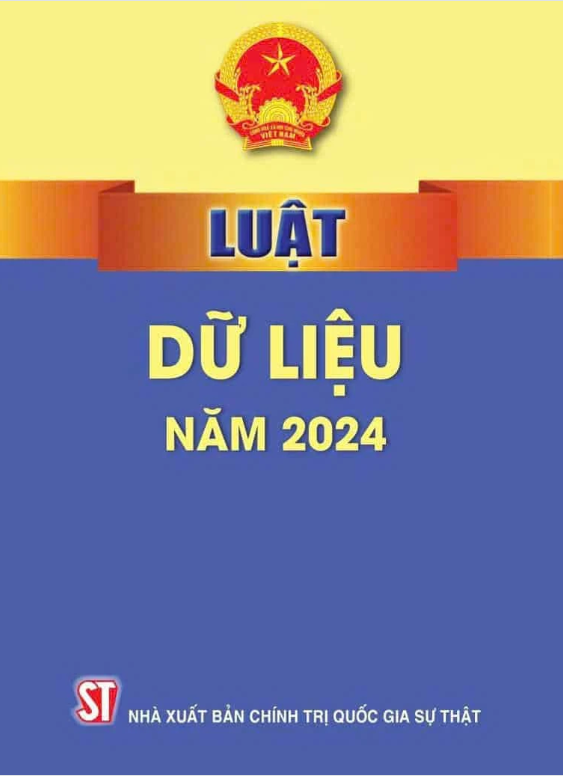 Sách Luật Dữ liệu năm 2024