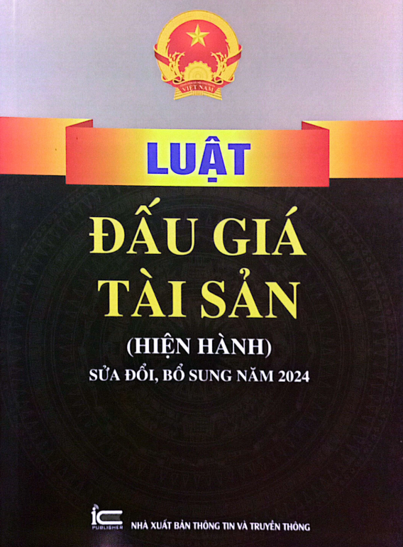 Sách Luật Đấu giá tài sản sửa đổi, bổ sung năm 2024